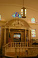 Interior of former Synagogue which is now Jewish Museum of Florida. Miami Beach, FL.