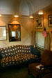 Parlor of Ferdinand Magellan Presidential Pullman at Gold Coast Railroad Museum. Miami, FL.