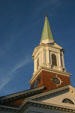 First Baptist Church steeple. Tallahassee, FL.