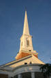 Trinity United Methodist Church spire. Tallahassee, FL.