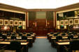 House of Representatives chamber in new State Capitol. Tallahassee, FL.