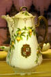 Souvenir tea pot of St. Augustine in Museum of Florida History. Tallahassee, FL.