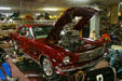 Ford Mustang hotrod at Tallahassee Antique Car Museum. Tallahassee, FL.