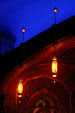 Fox Theatre sits under an artificial night sky. Atlanta, GA.