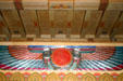 Egyptian cobras on wings in ballroom of Fox Theatre. Atlanta, GA.