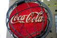 Sign of Coca-Cola Museum. Atlanta, GA.