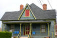 Gothic cottage in M.L. King Jr. National Historic District. Atlanta, GA.