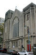 Wheat Street Baptist Church in M.L. King Jr. National Preservation District. Atlanta, GA.