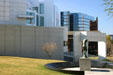 Curving spaces & statuary of Richard Meier's wing of High Museum of Art. Atlanta, GA.