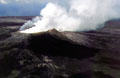 Volcano from air over Volcanoes National Park. Big Island of Hawaii, HI.