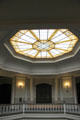 Interior stained-glass skylight of Ali'iolani Hale. Honolulu, HI.