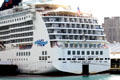 Stern of Pride of America. Honolulu, HI.