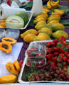 Fruit stall at King's Village Shopping Center. Waikiki, HI.