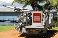 Assembly of four anti-aircraft heavy machine guns used on surface ships at USS Bowfin Submarine Museum. Honolulu, HI.