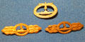 German U-boat long survival medals for more than 90 days on patrol at USS Bowfin Submarine Museum. Honolulu, HI.