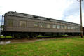 Omaha Club passenger car of Burlington Route at Railwest Museum. Council Bluffs, IA.