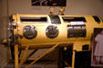 Iron lung at Historical Museum of Iowa. Des Moines, IA.