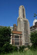 Willoughby Tower beside Chicago Athletic Association building. Chicago, IL.