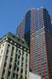 City Place towers over 630 North Michigan Avenue. Chicago, IL.
