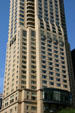 Base of Park Tower on the Magnificent Mile. Chicago, IL.
