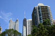 Highrises along Magnificent Mile. Chicago, IL.