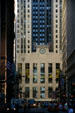 Ground floor facade detail of Chicago Board of Trade. Chicago, IL.