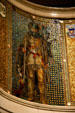 Mosaic mural of Louis Jolliet explorer of western New France in Marquette Building. Chicago, IL.