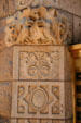 Carved stone birds on Rookery Building. Chicago, IL.