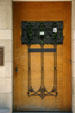 Details of James Charnley House front door. Chicago, IL.
