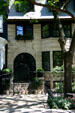 Elaborate gates of a Gold Coast home. Chicago, IL.