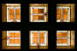 Skylights of Unity Temple. Oak Park, IL.