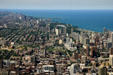 Northern Chicago skyline from Sears Tower. Chicago, IL.