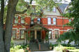Row houses of Pullman Village. Chicago, IL.