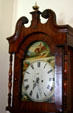 Clock in Supreme court in Old State Capitol. Springfield, IL.