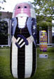 City corn cob decorations: Ameri-corn by Sue Fletcher & Donna Rae Alsene. Bloomington, IL.
