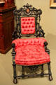 Armchair with patented diagonal frame by George Jakob Hunzinger at Art Institute of Chicago. Chicago, IL.