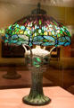 Hanging head dragonfly shade on mosaic & turtleback base attrib. Clara Pierce Wolcott Driscoll of Tiffany Studios at Art Institute of Chicago. Chicago, IL.