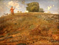 In the Auvergne painting by Jean-François Millet at Art Institute of Chicago. Chicago, IL.