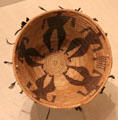 Pomo tribe figured gift basket from Northern California at Art Institute of Chicago. Chicago, IL.