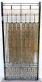 Wrought iron elevator grill from Rookery Building, Chicago by Frank Lloyd Wright at Art Institute of Chicago. Chicago, IL.