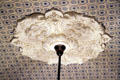 Ceiling medallion at Benjamin Harrison Presidential Site. Indianapolis, IN.