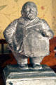 Sculpted caricature of President Benjamin Harrison at Benjamin Harrison Presidential Site. Indianapolis, IN.