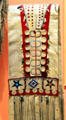 Apache leather double saddle bags at Eiteljorg Museum. Indianapolis, IN.