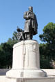 Benjamin Harrison, 23rd US & Indiana's only President, statue by Charles Niehaus in University Park. Indianapolis, IN.