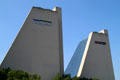 The Pyramids north side facade. Indianapolis, IN