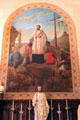 St Francis Xavier painting by Wilhelm Lamprecht at Old Cathedral. Vincennes, IN.