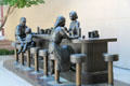 Sculpted ice cream counter by Georgia Gerber in Reflection Square Park on Douglas Street. Wichita, KS.