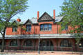 Richardsonian Romanesque details of Rock Island Railway Terminal. Wichita, KS.