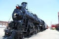 Santa Fe steam locomotive 3768 at Great Plains Transportation Museum. Wichita, KS.