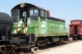 Burlington Northern diesel locomotive 421 at Great Plains Transportation Museum. Wichita, KS.